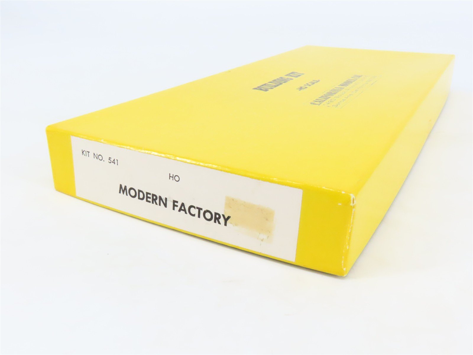 HO California Model Co. 541 Modern Factory Building Craftsman Kit