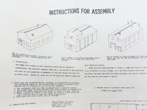 HO California Model Co. 16 Industrial Offices Building Craftsman Kit