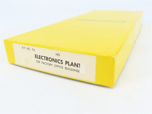 HO Scale California Model Co. 74 Electronics Plant Building Craftsman Kit