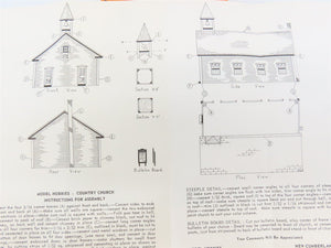 HO Scale Model Hobbies 553 Country Church Building Craftsman Kit