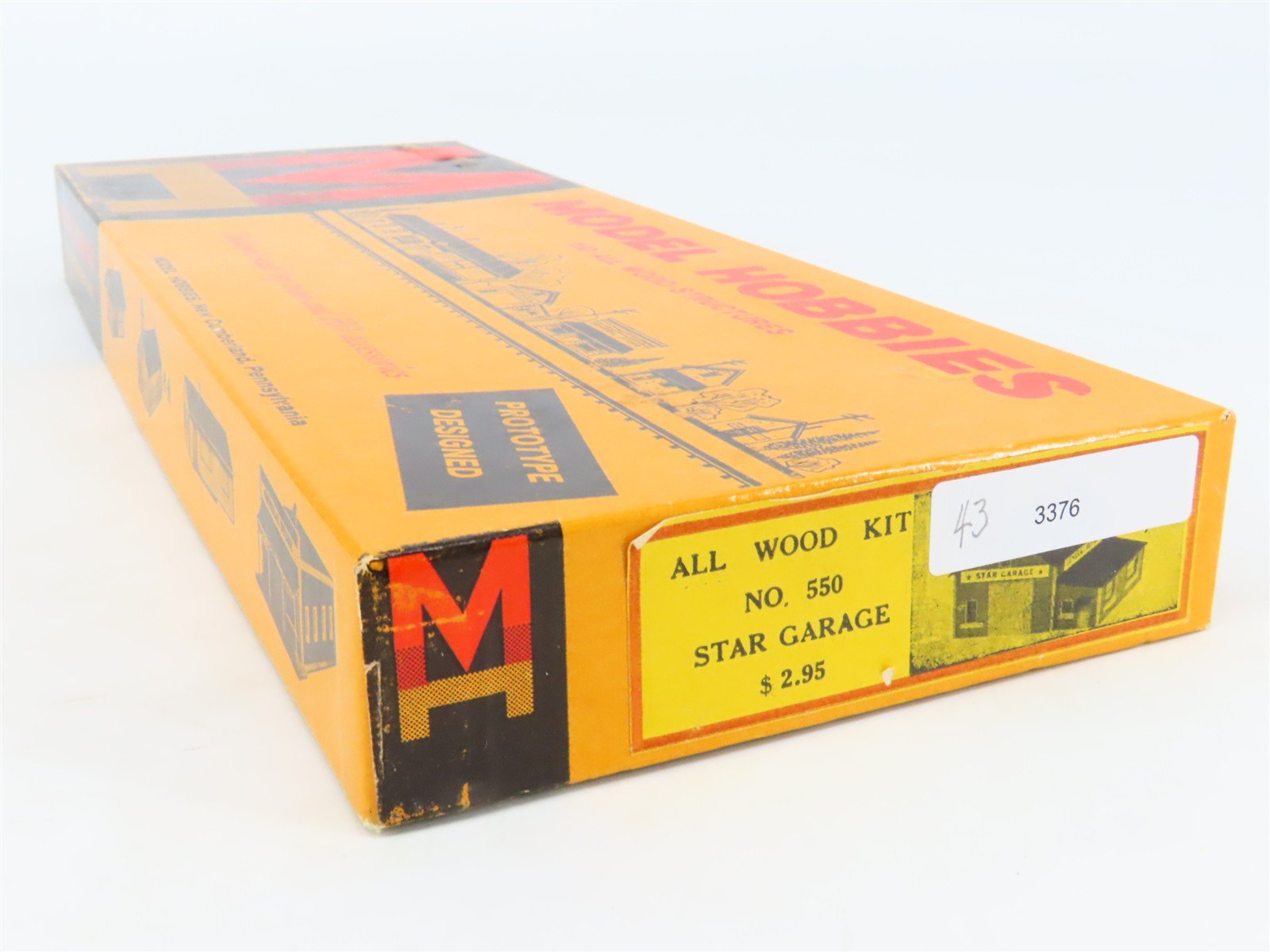 HO Scale Model Hobbies 550 Star Garage Building Craftsman Kit