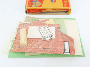 HO Scale Ideal Two-Story Brick House Building Craftsman Kit