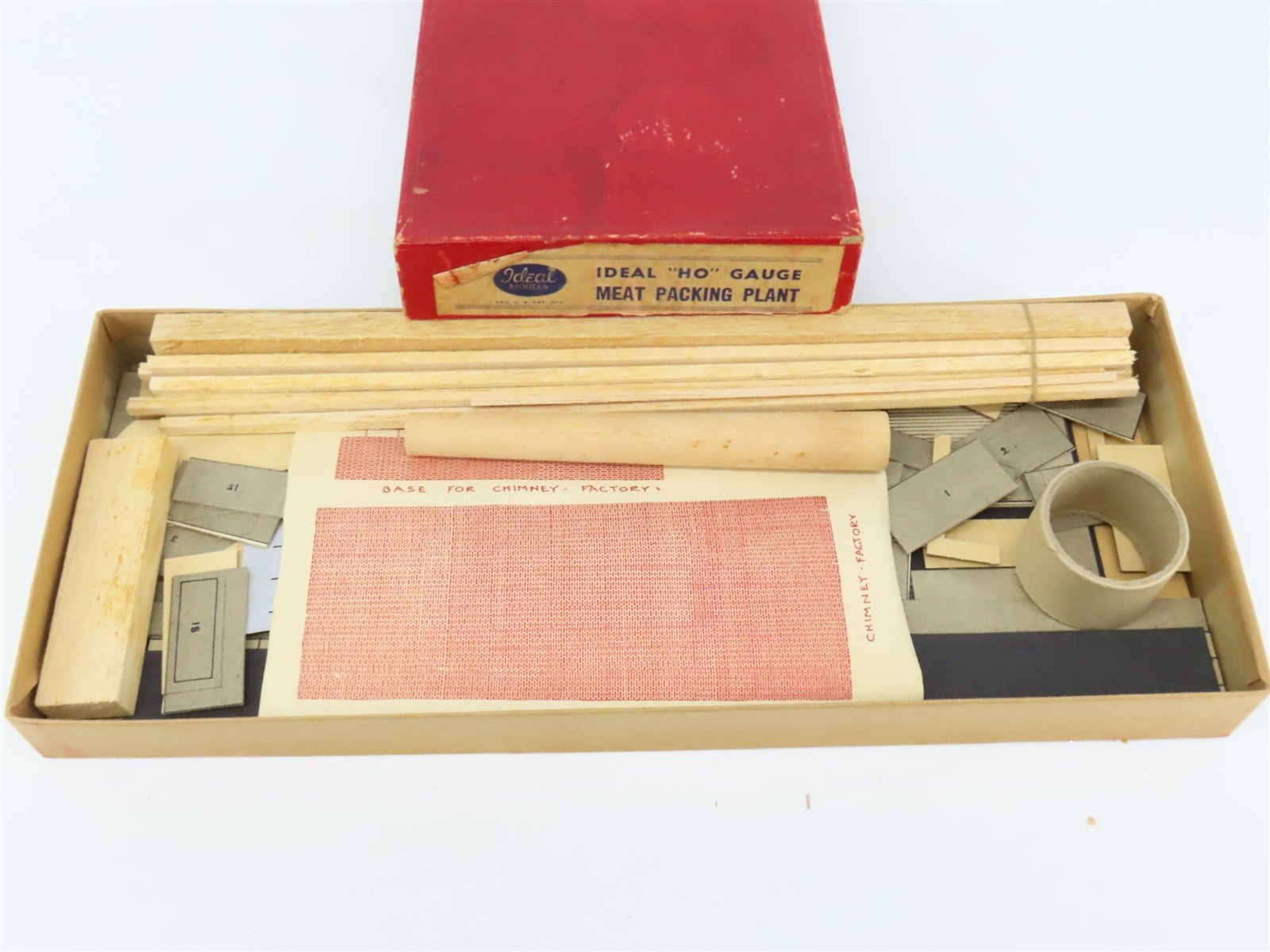 HO Scale Ideal Meat Packing Plant Building Craftsman Kit