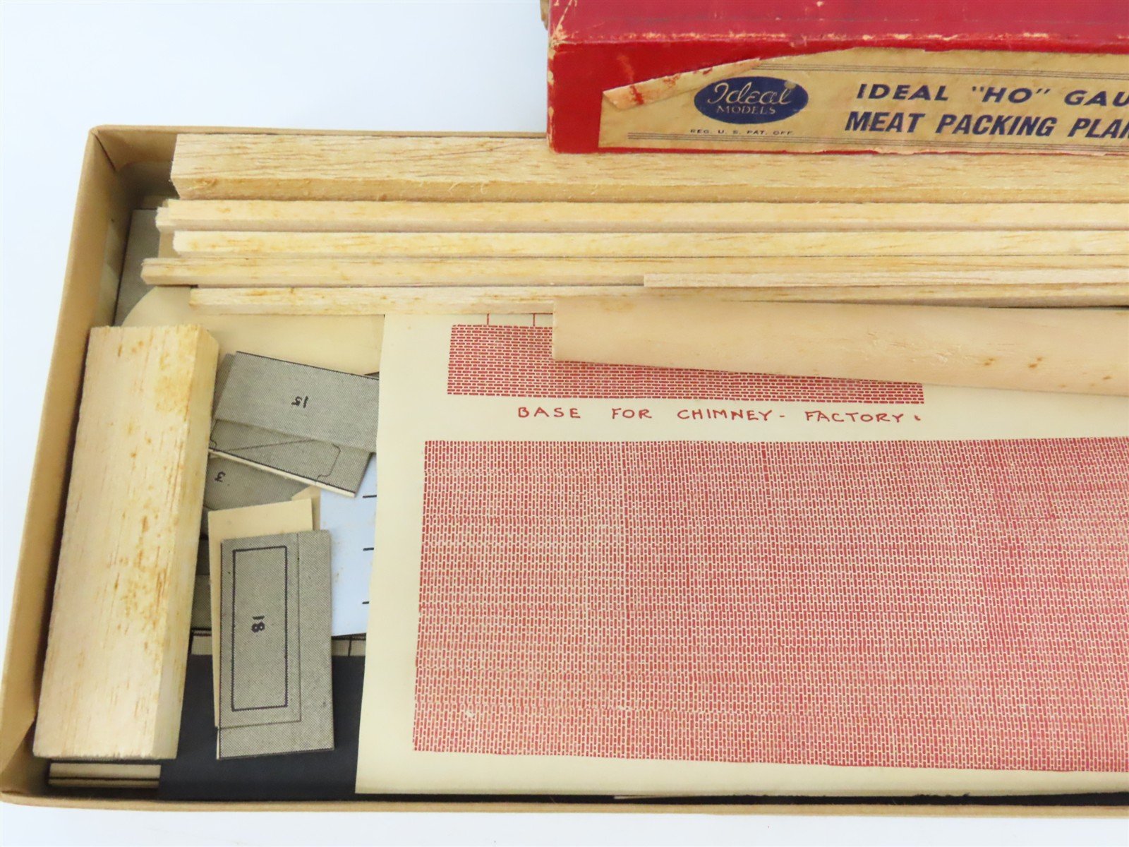 HO Scale Ideal Meat Packing Plant Building Craftsman Kit