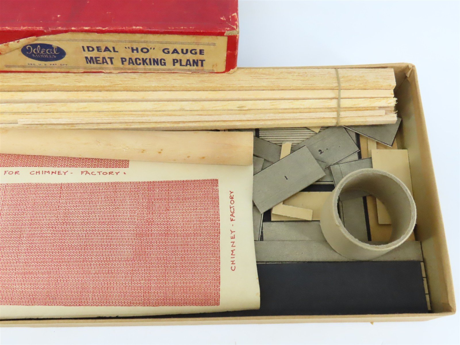 HO Scale Ideal Meat Packing Plant Building Craftsman Kit