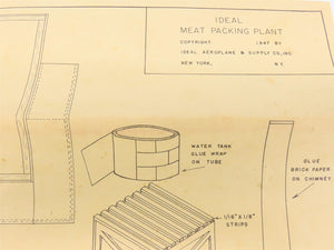 HO Scale Ideal Meat Packing Plant Building Craftsman Kit