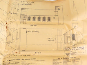 HO Scale Ideal Church Building Craftsman Kit