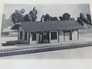 HO Scale Ayres 502-A 1887 Passenger Depot Building Craftsman Kit