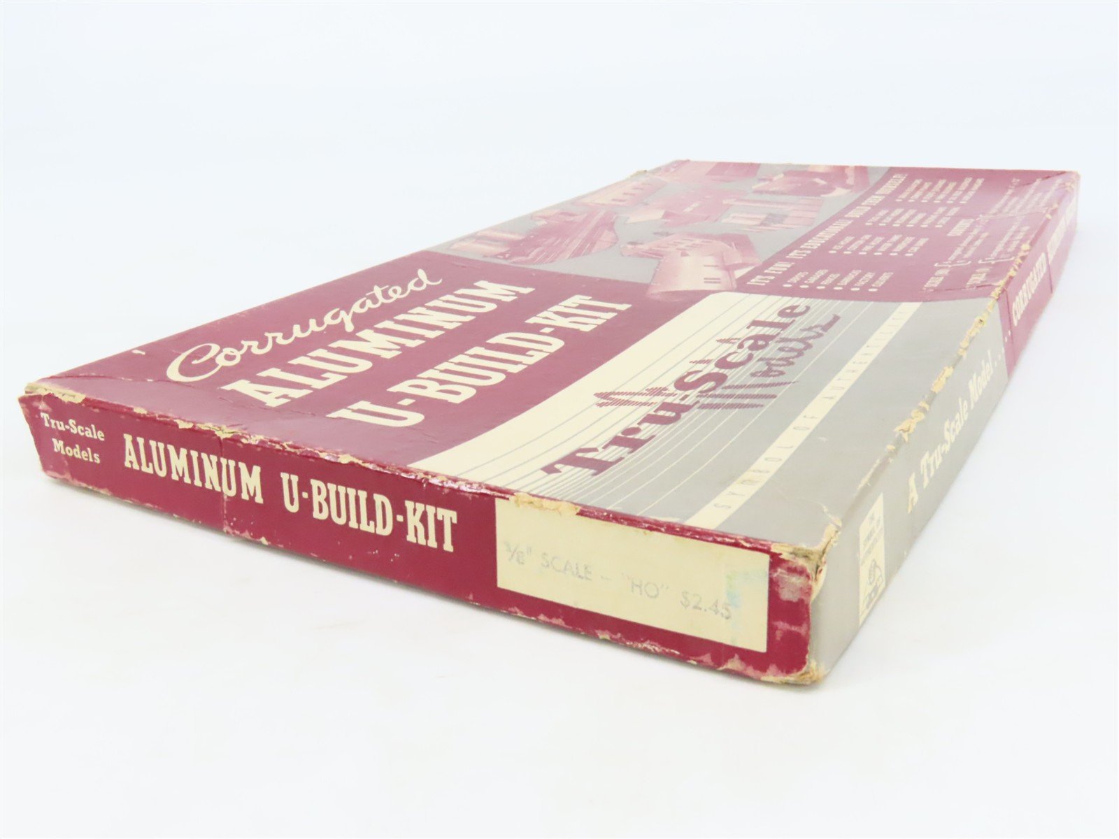 HO Scale Tru-Scale Corrugated Aluminum U-Build Building Craftsman Kit
