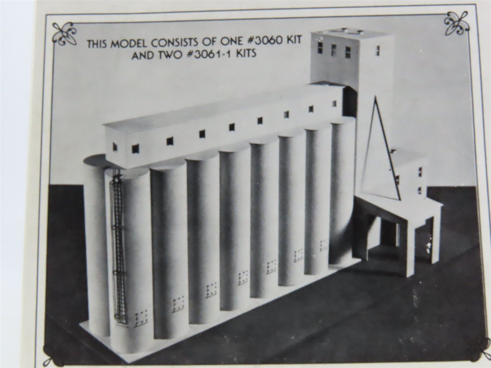 HO Suncoast Models 3060-1 Grain Elevator Extension Building Craftsman Kit