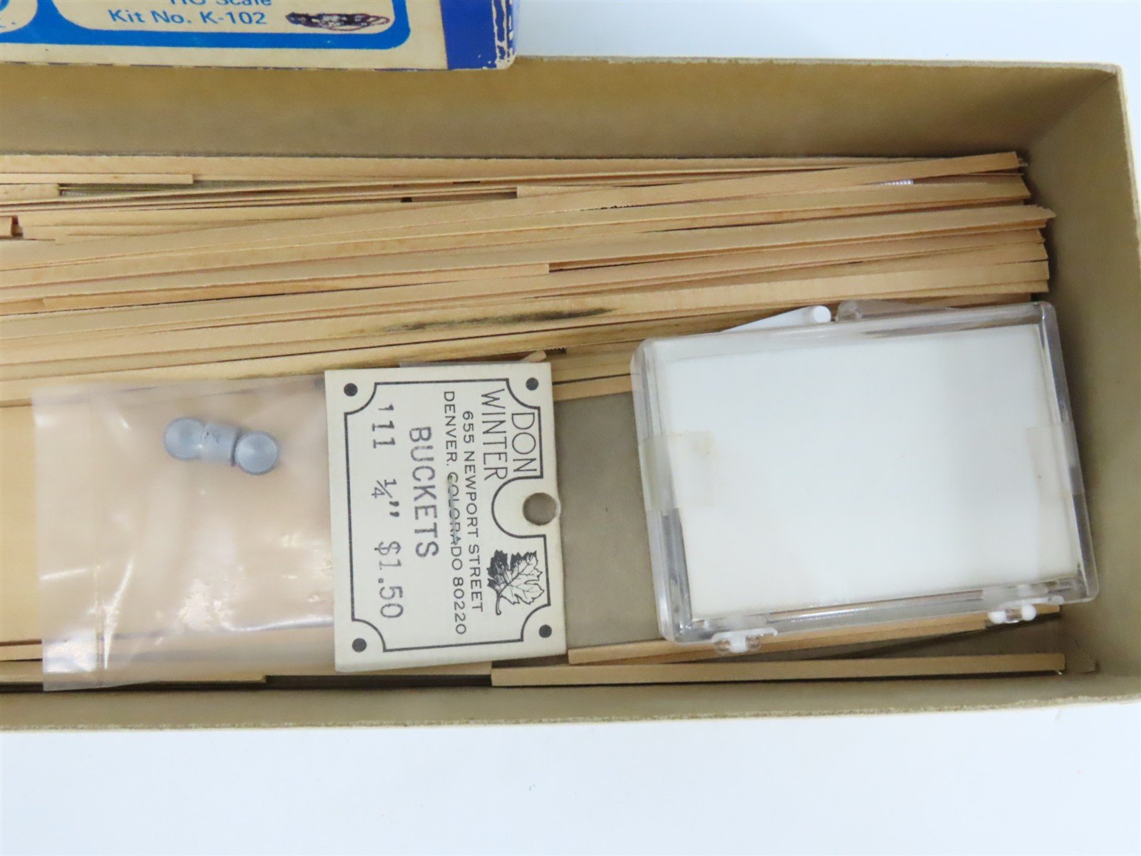 HO NJ International K-102 Branch Line Station Coaling Building Craftsman Kit