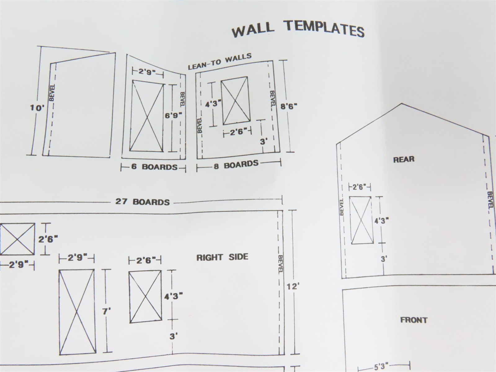 HO Scale Taurus Products 203 York's Store Building Craftsman Kit