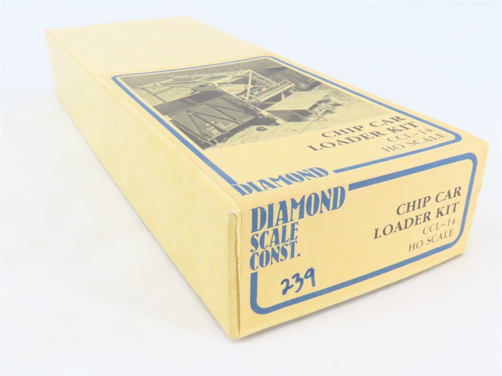 HO Scale Diamond Scale CCL-14 Chip Car Loader Building Craftsman Kit