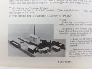 HO Scale Trackside Creosoting Plant Building Craftsman Kit