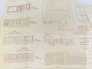 HO Scale Star Line House Building Craftsman Kit