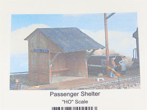 HO Scale Northeastern Passenger Shelter Building Kit