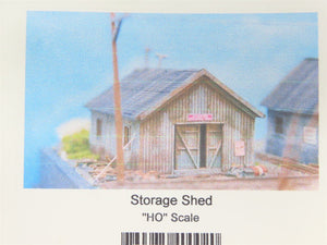 HO Scale Northeastern Storage Shed Building Kit