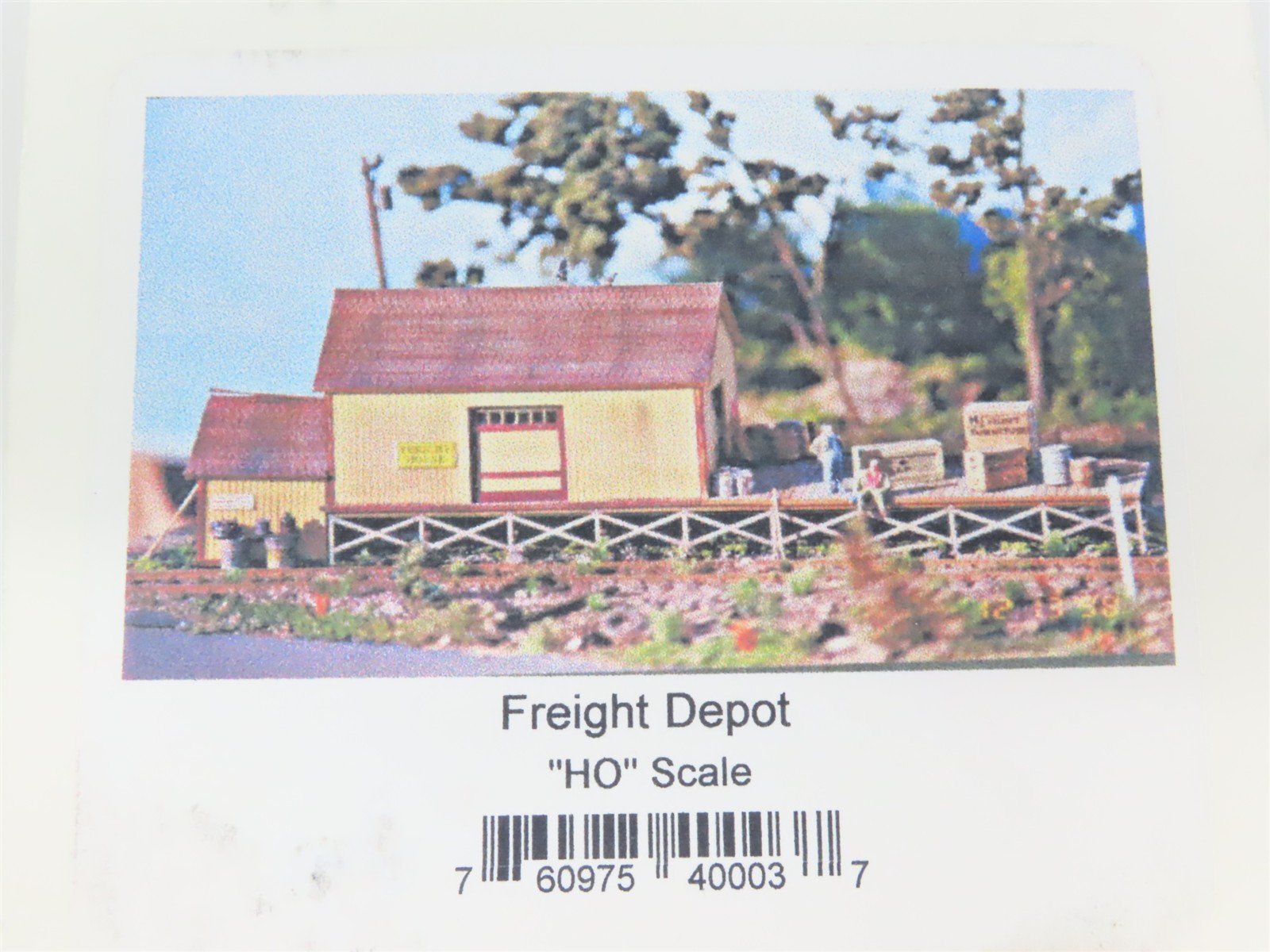 HO Scale Northeastern Freight Depot Building Kit