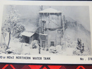 HO Scale Campbell 376 Northern Water Tank Building Craftsman Kit