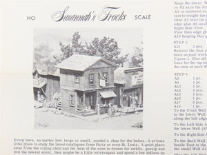 HO Scale Campbell 375-895 Susannah's Frocks Building Craftsman Kit