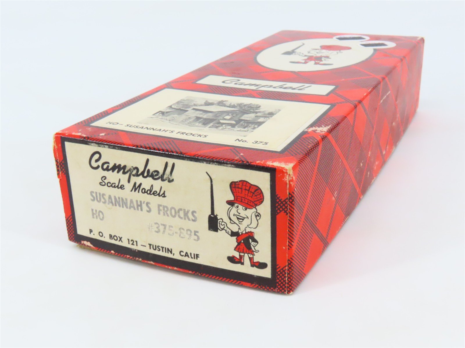 HO Scale Campbell 375-895 Susannah's Frocks Building Craftsman Kit