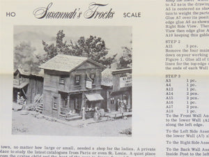 HO Scale Campbell 375 Susannah's Frocks Building Craftsman Kit