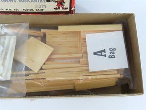 HO Scale Campbell 371 Matthews Mercantile Building Craftsman Kit