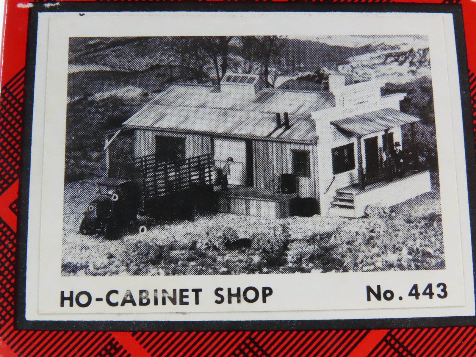 HO Scale Campbell 443 Cabinet Shop Building Craftsman Kit