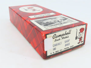 HO Scale Campbell 443 Cabinet Shop Building Craftsman Kit