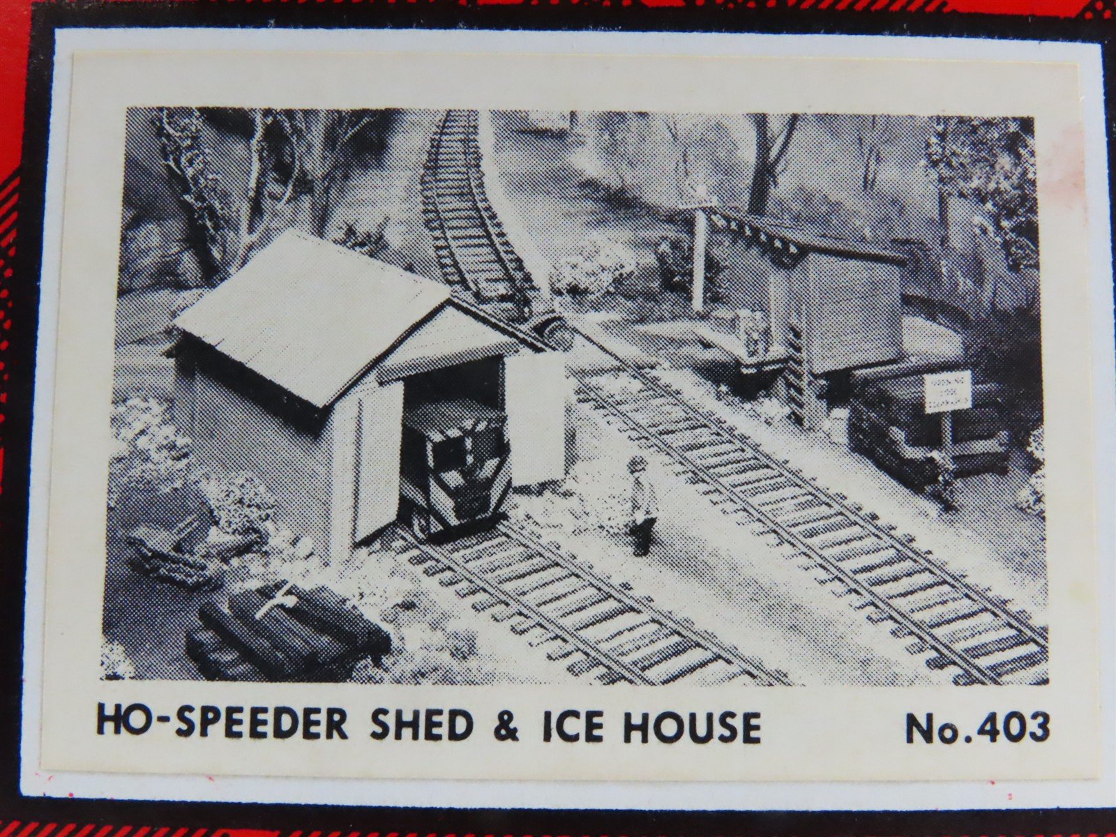 HO Scale Campbell 403 Speeder Shed & Ice House Building Craftsman Kit