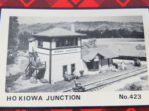 HO Scale Campbell 423 Kiowa Junction Building Craftsman Kit