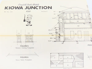 HO Scale Campbell 423 Kiowa Junction Building Craftsman Kit