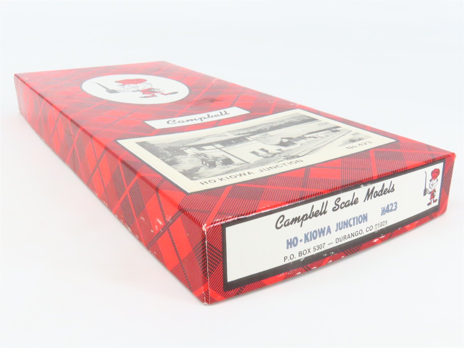 HO Scale Campbell 423 Kiowa Junction Building Craftsman Kit