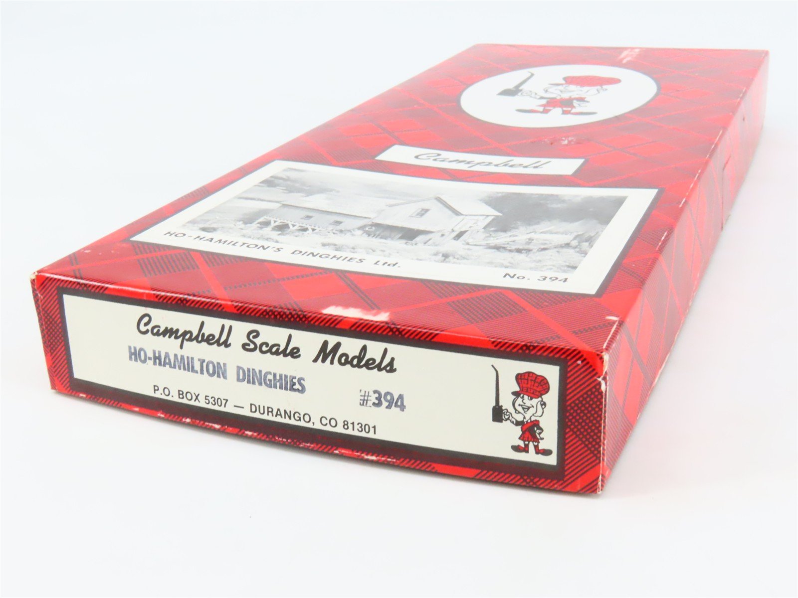 HO Scale Campbell 394 Hamilton Dinghies Building Craftsman Kit