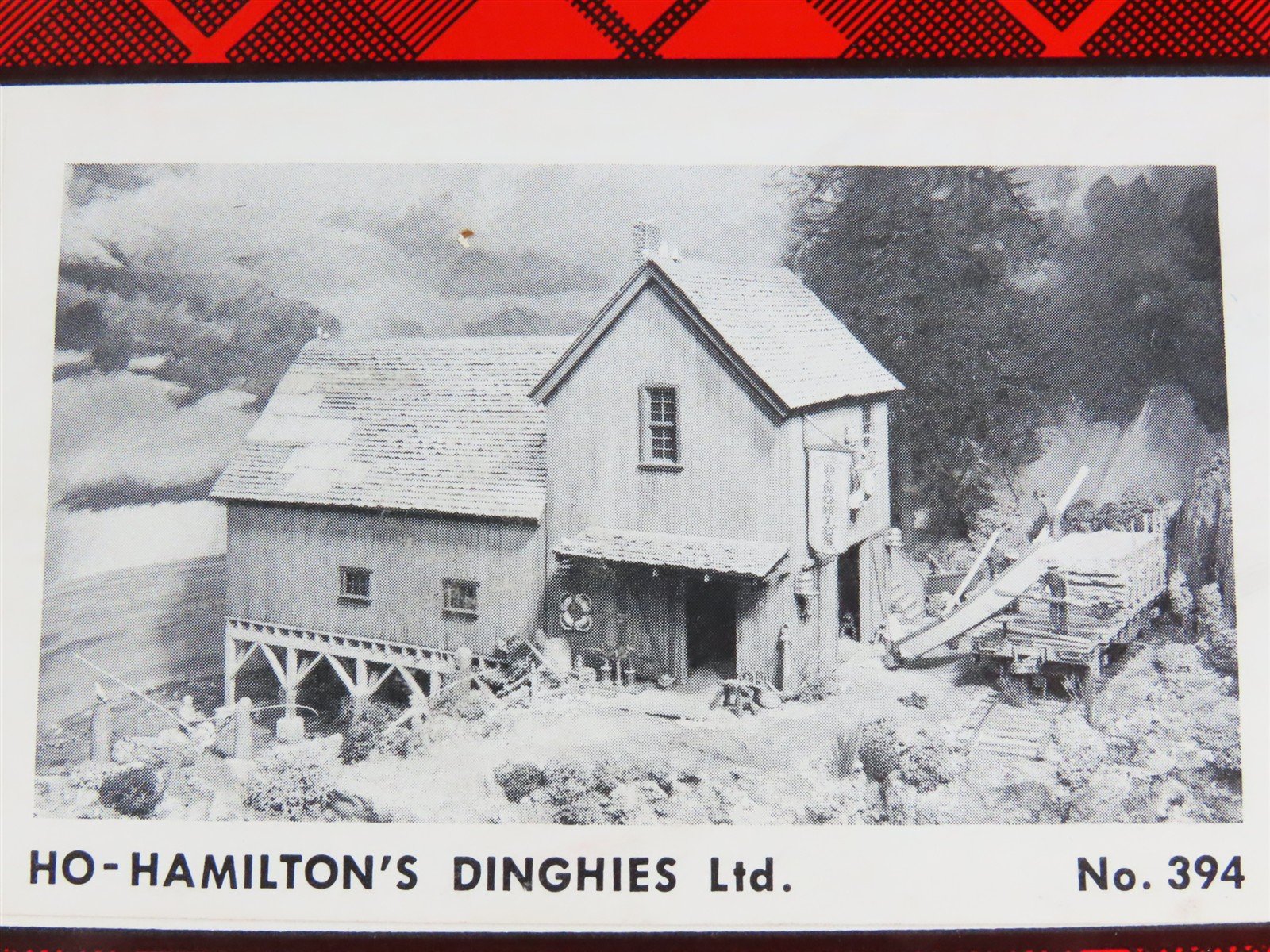 HO Scale Campbell 394-2195 Hamilton Dinghies Building Craftsman Kit