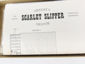 HO Scale Campbell 378 Scarlet Slipper Saloon Building Craftsman Kit