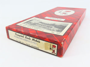 HO Scale Campbell 417 Saez Sash & Door Building Craftsman Kit