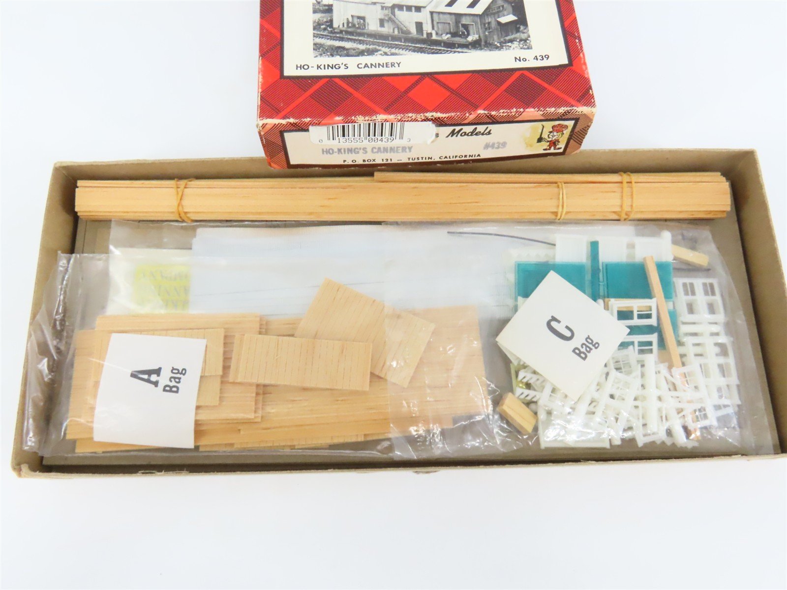 HO Scale Campbell 439 King Cannery Building Craftsman Kit
