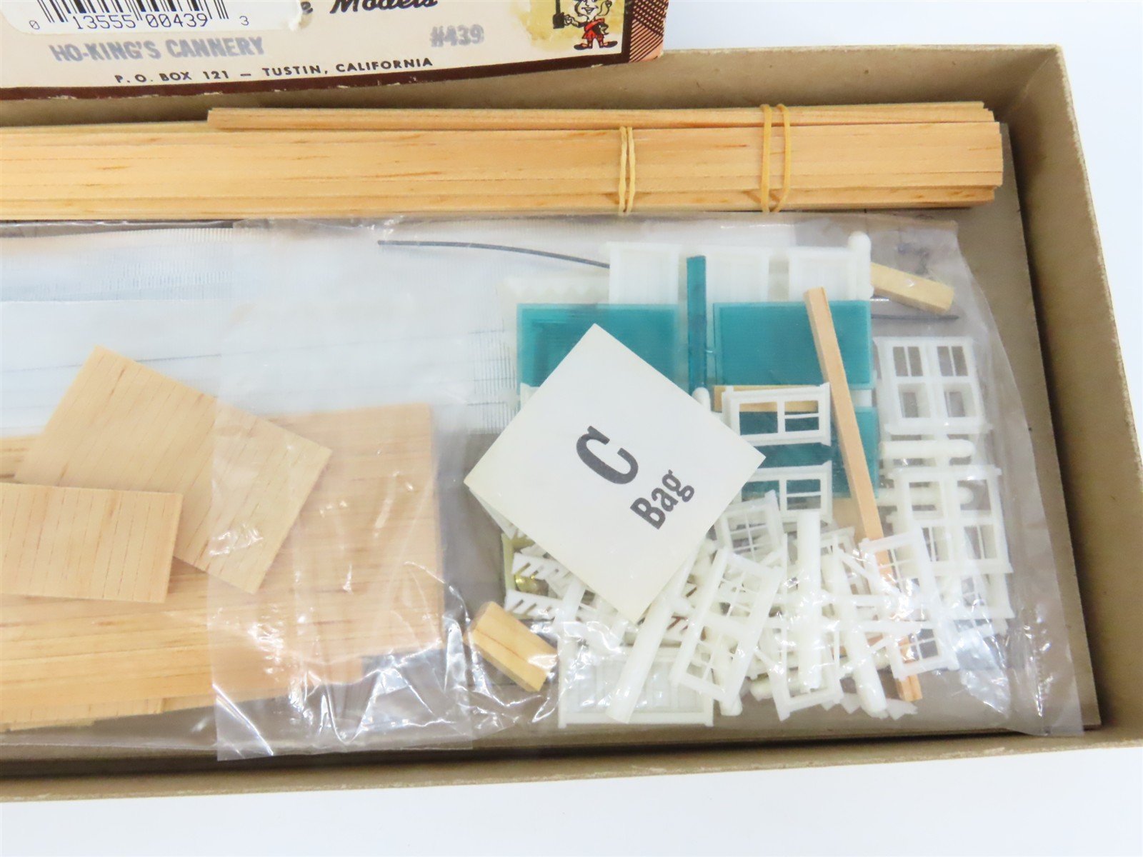 HO Scale Campbell 439 King Cannery Building Craftsman Kit