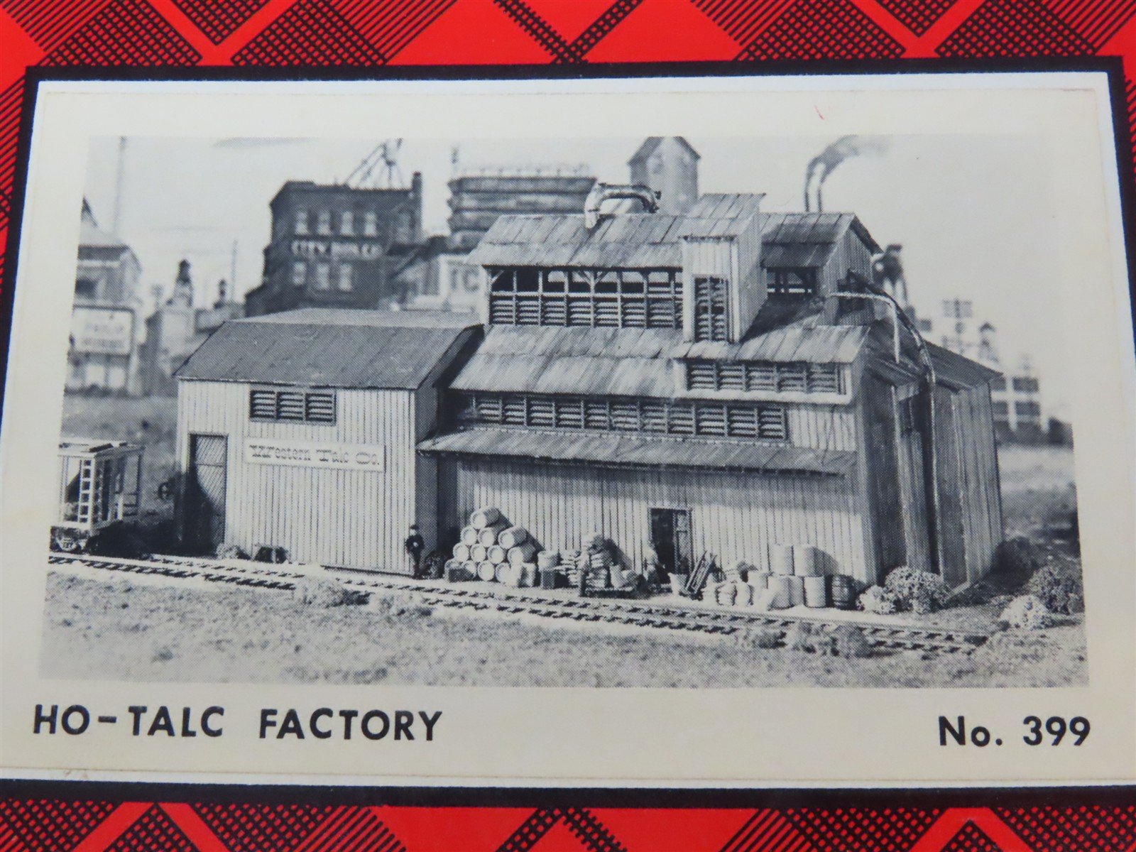 HO Scale Campbell 399-2995 Talc Factory Building Craftsman Kit