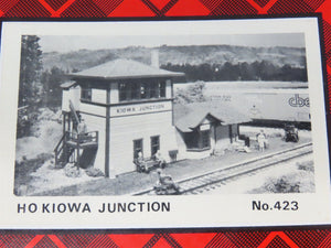 HO Scale Campbell 423 Kiowa Junction Building Craftsman Kit