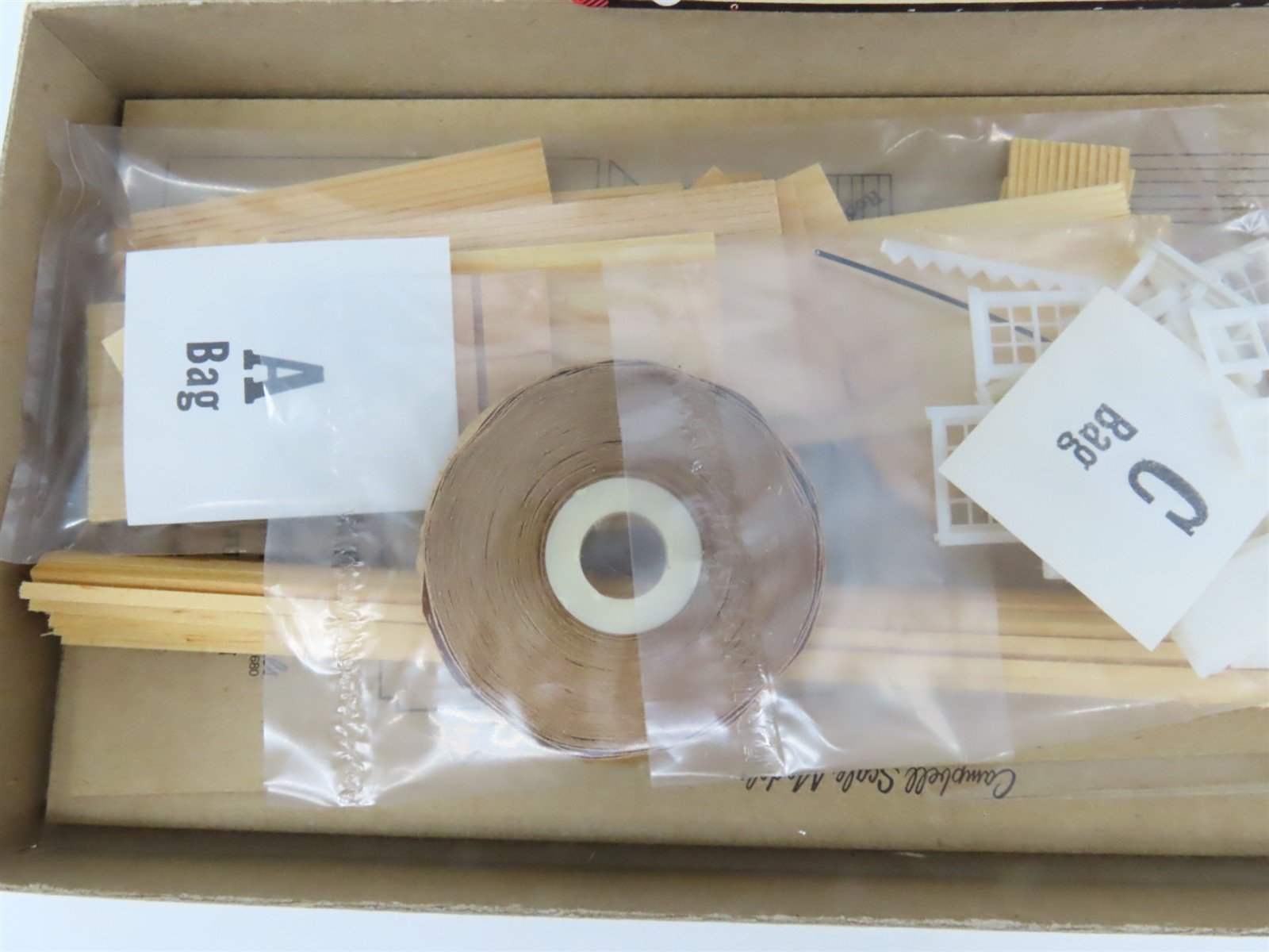 HO Scale Campbell 423 Kiowa Junction Building Craftsman Kit