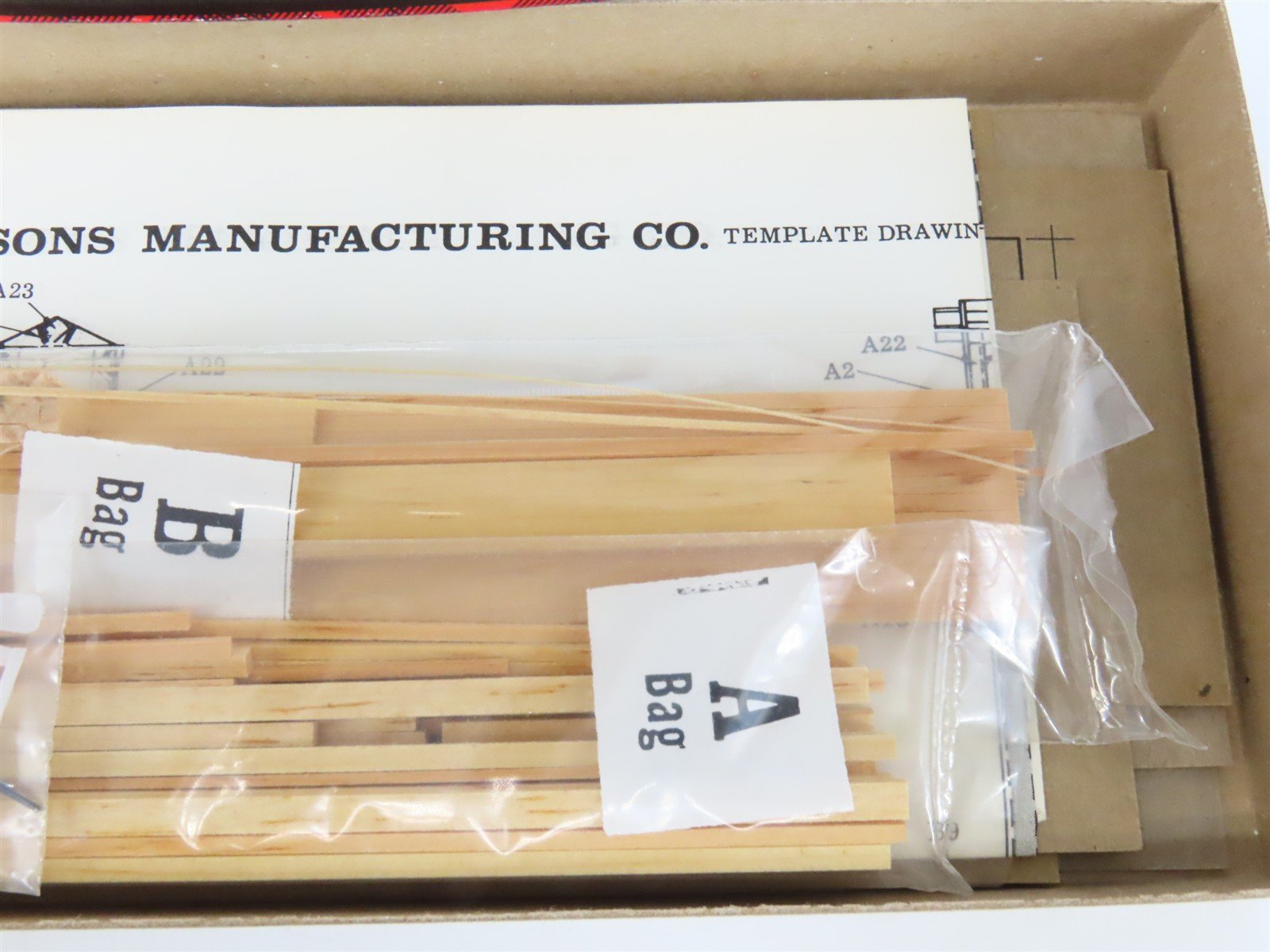 HO Scale Campbell 377 Seebold Manufacturing Co. Building Craftsman Kit