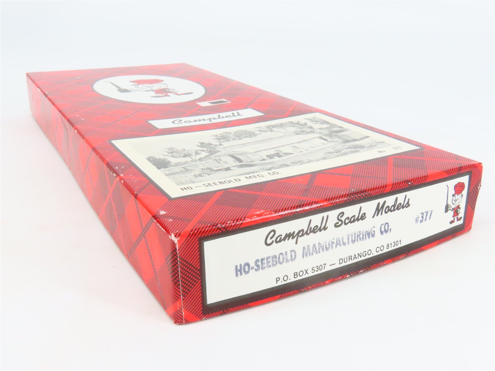 HO Scale Campbell 377 Seebold Manufacturing Co. Building Craftsman Kit