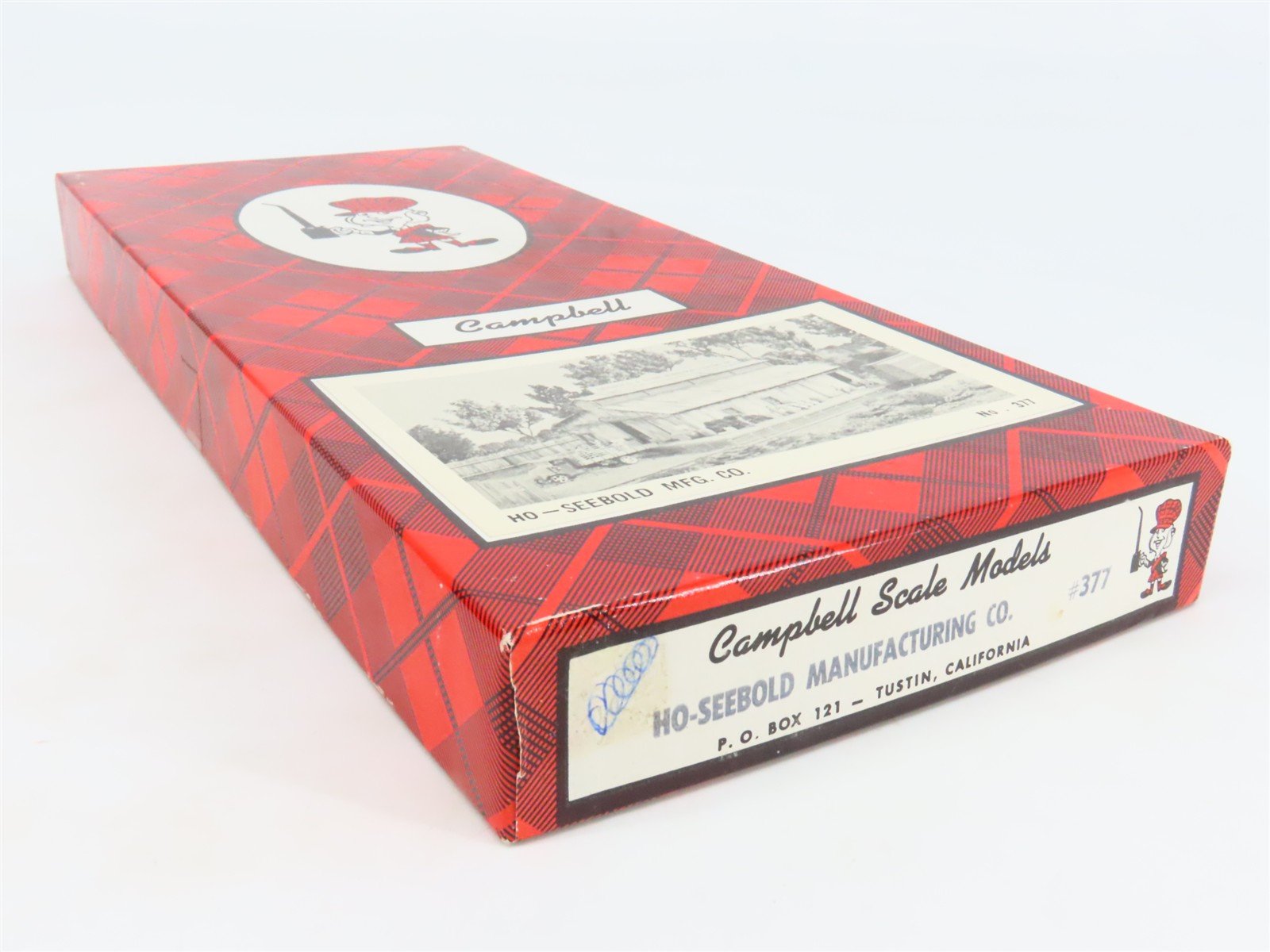 HO Scale Campbell 377 Seebold Manufacturing Co. Building Craftsman Kit