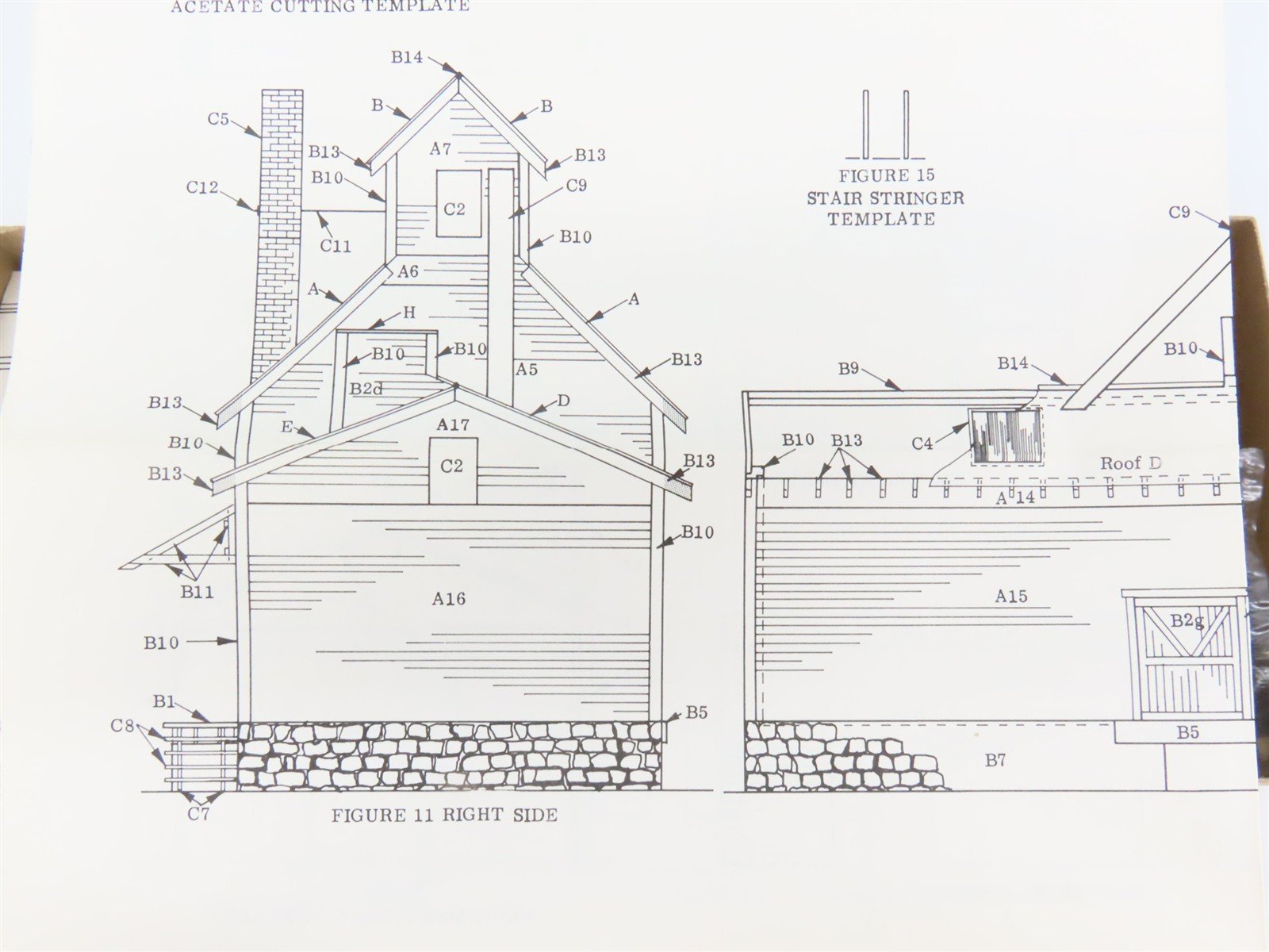 HO Scale Campbell 419 Montgomery's Feed & Seed Building Craftsman Kit
