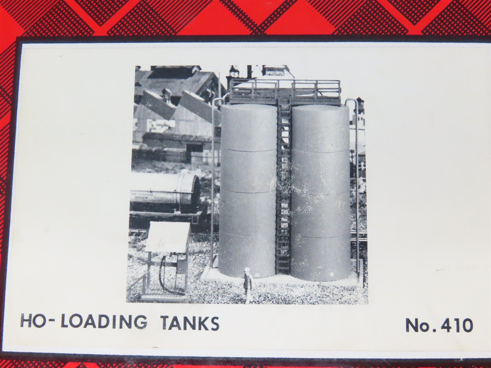 HO Scale Campbell 410 Loading Tanks Building Craftsman Kit