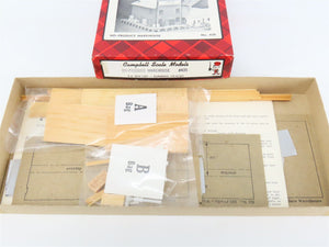 HO Scale Campbell 435 Produce Warehouse Building Craftsman Kit