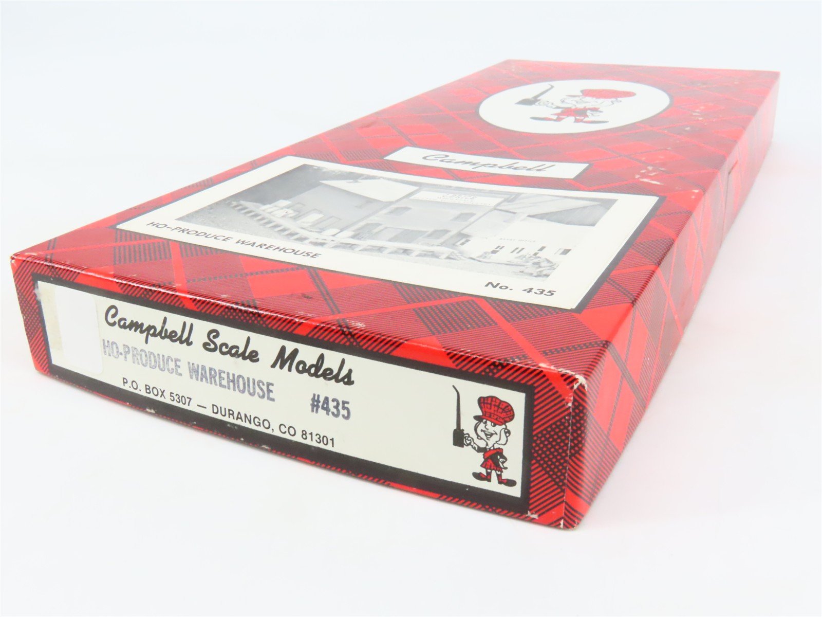 HO Scale Campbell 435 Produce Warehouse Building Craftsman Kit
