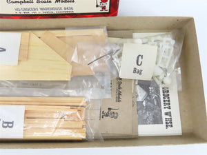 HO Scale Campbell 436 Grocery Warehouse Building Craftsman Kit
